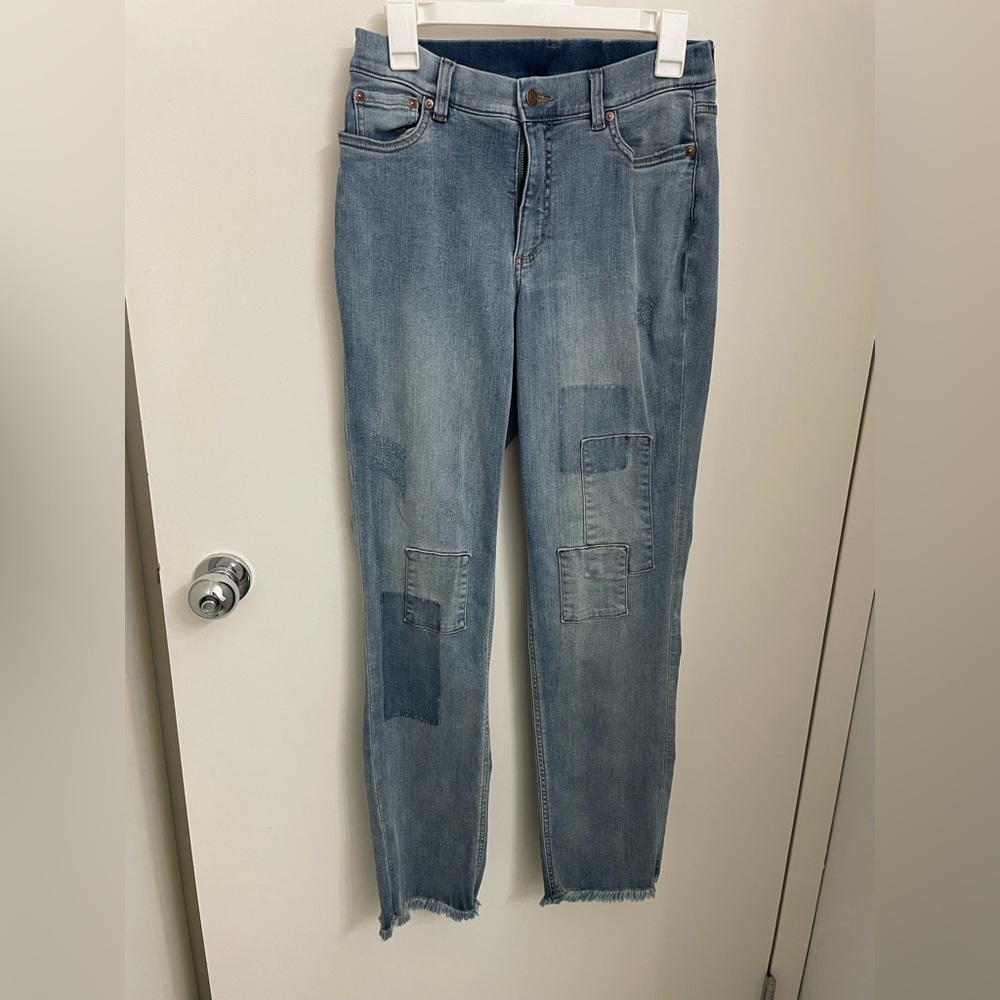 Canyon Retreat patch jeans